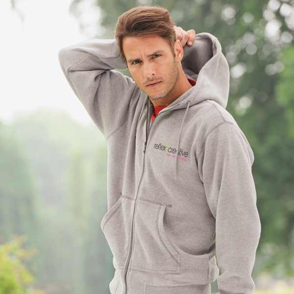 embroidered and printed clothing